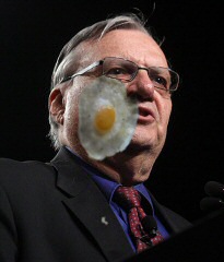 It's No Yolk -- Sheriff Joe Has Major Egg on His Face After Casting His Lot in With the Birthers